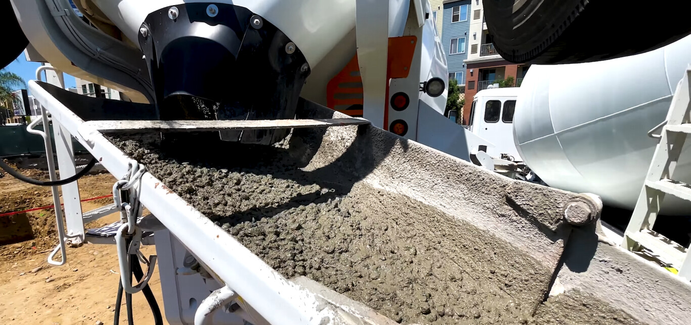 High-quality concrete materials and professional equipment in Gilroy